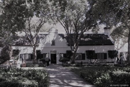 Grande Provence Wine Estate Tour Showing Cape Dutch Architecture