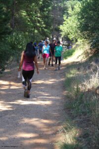 Hikers on Constantia Nek Walk Hikers on Constantia Nek Walk