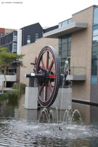 Waterwheel at Century City
