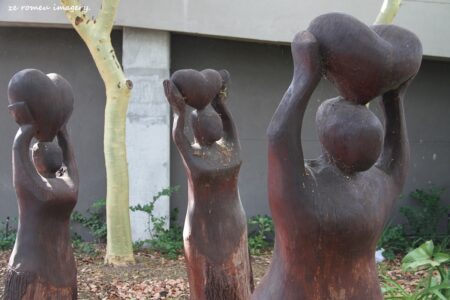 Wooden Sculptures Century City