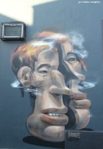 Woodstock Street Art while on Tour in Cape Town [30]