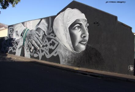 Woodstock Street Art while on Tour in Cape Town [35]