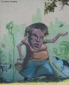 Woodstock Street Art while on Tour in Cape Town [36]